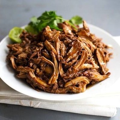 Honey Glazed Crockpot Chicken Adobo - simple pantry ingredients, hardly any hands-on time, 200 calories. | https://natural-los.today