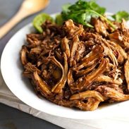 Honey Glazed Crockpot Chicken Adobo - simple pantry ingredients, hardly any hands-on time, 200 calories. | https://natural-los.today
