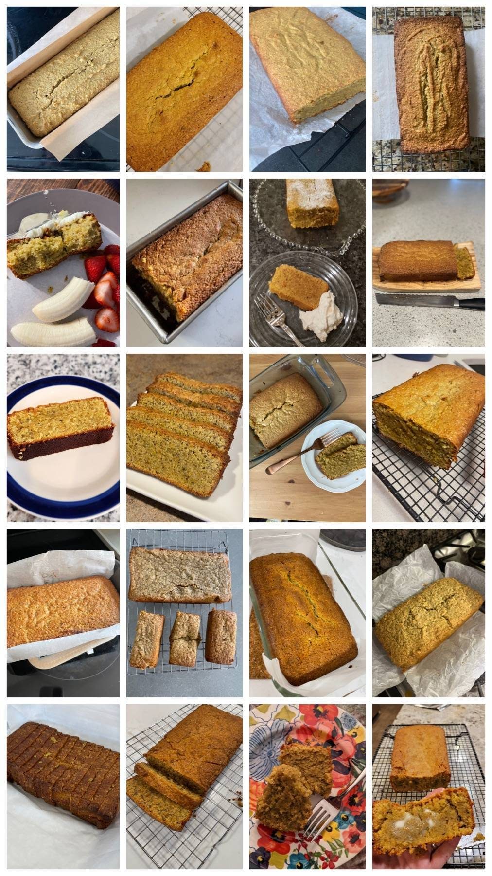 UGC content of pistachio loaf.