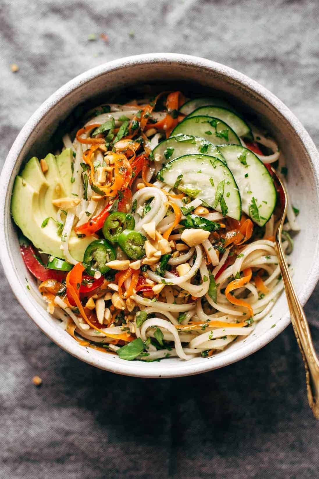 Spring roll bowl.